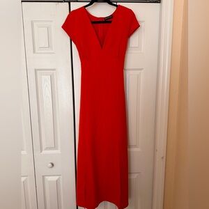 Elegant Red Women's Dress